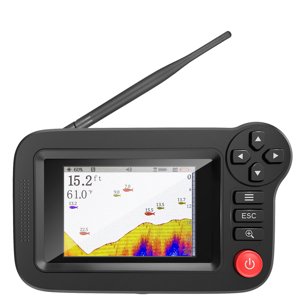 Fish Finder Transducer - Intelligenter Fischfinder – tragbarer Fischfinder und