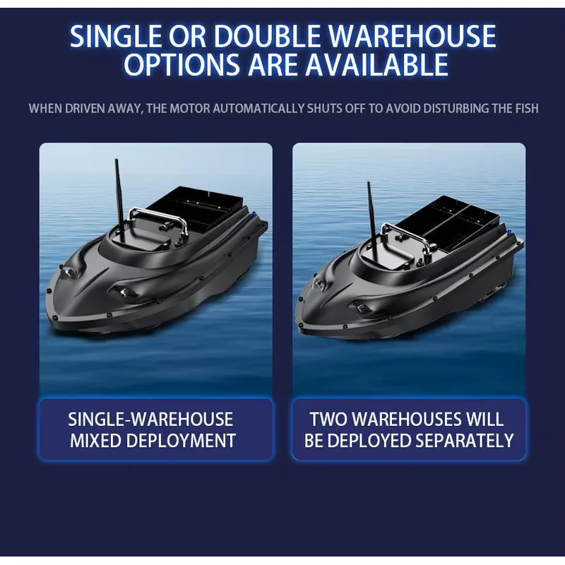 Fish Finder Gps - Anglerboot für Karpfenangeln mit Intelligenter Fernbedienung,