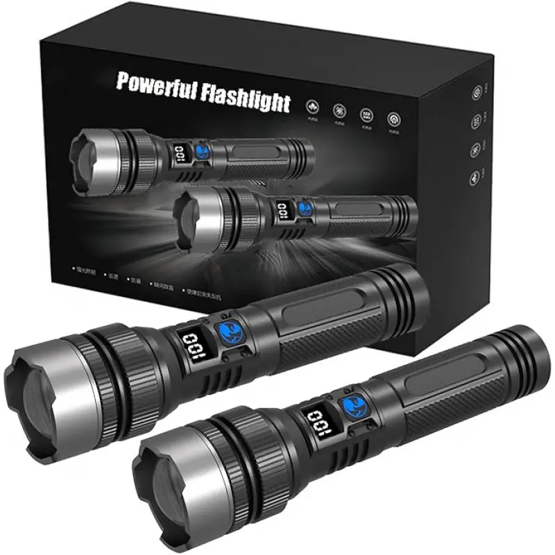 Fishing Light - Ultrahelle wiederaufladbare Taschenlampe, kompakte und leichte