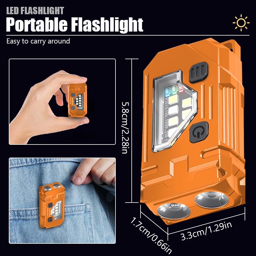 Mini-Schlüsselanhänger, EDC-Ta – Fishing Light Bewertung und Preis