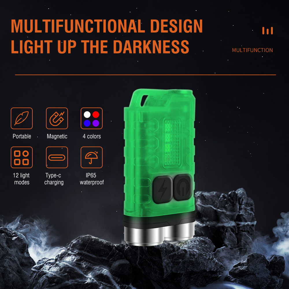V3 EDC-Taschenlampe, Mini-Schl – Fishing Light Bewertung und Preis
